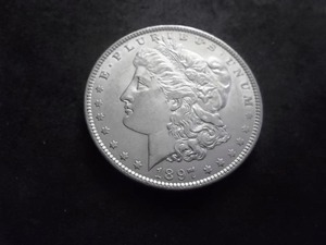 1897 Morgan Silver Dollar