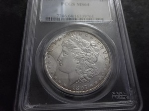 1897 Morgan Silver Dollar