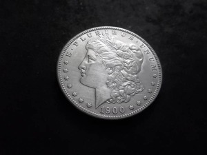 1900  Morgan Silver Dollar
