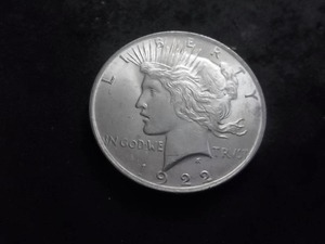 1922  Silver Peace Dollar