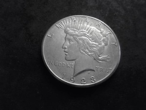 1923 S Peace Silver Dollar