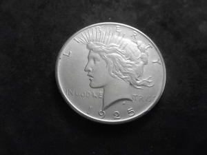 1925 Peace Silver Dollar