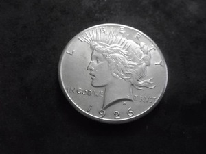 1926 Silver Peace Dollar