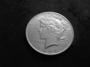 1926 D Silver Peace Dollar