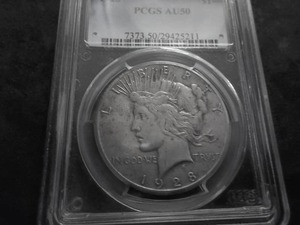 1928 Silver Peace Dollar