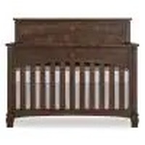 lot 40 image: Santa Fe 5-in-1 Antique Brown Convertible Crib by Evolur