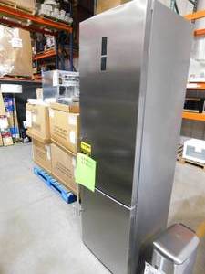 lot 52 image: 24 in. W 12.8 cu. ft. Bottom Freezer Refrigerator in Stainless Steel, Counter Depth