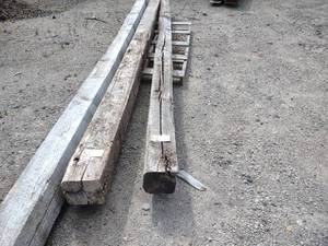 Wooden Beam, Believed To Be Oak, Ap...