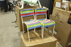 lot 631 image: Lot of (2) Lawn Chairs
