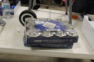 lot 645 image: Lot of (2 Cases) Daily Chef Chafing Fuel 6-hour 12-pack (unopened)