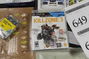 lot 649 image: Sony Playstation Kill Zone 3 PS3 Games