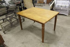 lot 688 image: Wood Dining Table