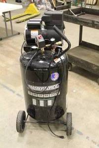 lot 603 image: MasterForce 207-1935 Air Compressor 30-Gallon 175PSI