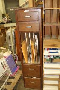 lot 788 image: Mail Station 16Wx21Dx63H