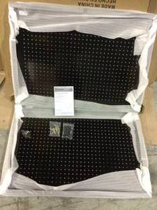 36 in. W x 26 in. H Steel Pegboard Set in Black for Ready-to-Assemble Steel Garage Storage System by Husky&nbsp&nbspCustomer Returns See Pictures