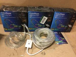 Aura LED Outdoor 32 ft. Plug in Multi-Color Changing Flexible Integrated LED Rope Light