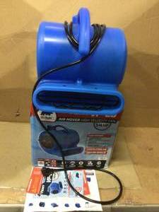 14 HP Air Mover Blower Fan for Water Damage Restoration Carpet Dryer Floor Home and Plumbing Use in Blue&nbsp&nbspCustomer Returns See Pictures