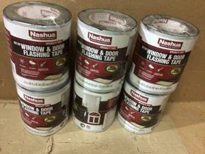 6 in. x 50 ft. Select Window and Door Flashing Tape by Nashua Tape&nbsp&nbspCustomer Returns See Pictures