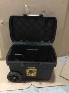 25 in. 15 Gal. Mobile Tool Box by DEWALT&nbsp&nbspCustomer Returns See Pictures