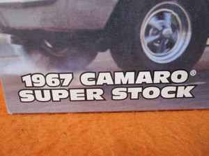 118th 67 Camaro Super Stock Drag Car