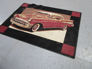 57 Chevy Rug 39x56