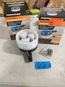 lot 63 image: 2 POWERCARE ROTARY BRUSH FOR PRESSURE WASHERS