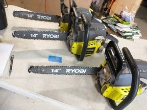 lot 38 image: RYOBI 160 MPH 520 CFM 25cc Gas Jet Fan Blower