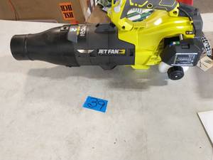 lot 39 image: RYOBI 160 MPH 520 CFM 25cc Gas Jet Fan Blower