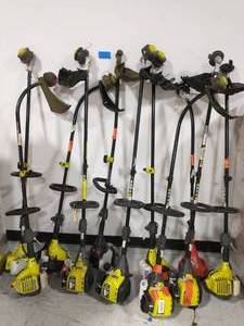 lot 73 image: LOT OF RYOBI TRIMMERS