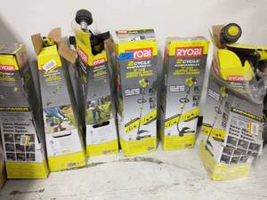 lot 78 image: LOT OF RYOBI GAS TRIMMERS