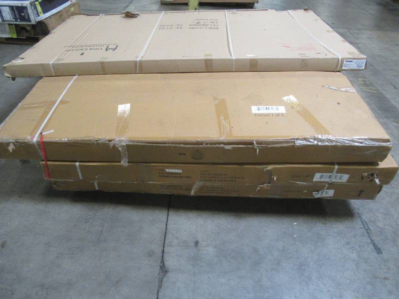 WHOLESALE MIXED PALLET OF MISCELLANEOUS BEDROOM FURNITURE (Missing Boxes), AND BUILDING MATERIALS