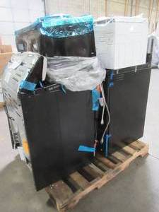 WHOLESALE MIXED PALLET OF MISCELLANEOUS APPLIANCES,  NEEDING REPAIRDAMAGED - FOR PARTS OR RESTORE