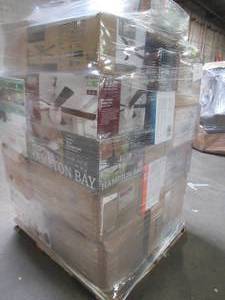 WHOLESALE MIXED PALLET OF MISCELLANEOUS LIGHTING AND CEILING FANS