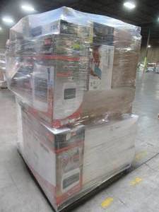 WHOLESALE MIXED PALLET OF MISCELLANEOUS FAUCETS, HEATERS, OVEN RANGE HOODS AND MORE