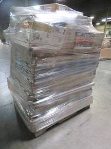 WHOLESALE MIXED PALLET OF MISCELLANEOUS SHOP LIGHTS AND OTHER LIGHTING