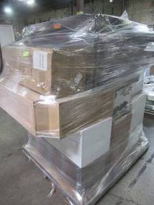 WHOLESALE MIXED PALLET OF MISCELLANEOUS CABINETS, FURNITURE AND MORE