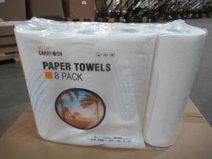 Miami CarryOn Paper Towels - 24 Pack (3 Packs of 8).
