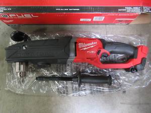 Milwaukee M18 FUEL 18-Volt Lithium-Ion Brushless Cordless GEN 2 Super Hawg 12 in. Right Angle Drill (Tool-Only) 2809-20