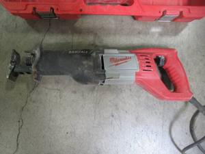Milwaukee 12 Amp SAWZALL Reciprocating Saw with Case 6519-31