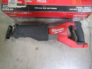 Milwaukee M18 Fuel 18-Volt Lithium-Ion Brushless Cordless Super Sawzall Orbital Reciprocating Saw (Tool-Only) 2722-20