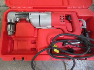 Milwaukee 7 Amp 12 in. Corded Heavy Right-Angle Drill Kit 3107-6