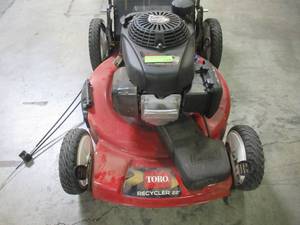 Toro 22 in. Honda High Wheel Variable Speed Gas Walk Behind Self Propelled Lawn Mower 20379