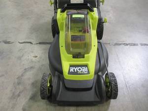Ryobi 16 in. ONE HP 18V Lithium-Ion Cordless Battery Walk Behind Push Lawn Mower (TOOL ONLY) P1190VNM