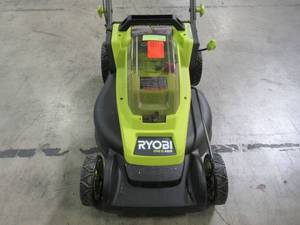 Ryobi 16 in. ONE HP 18V Lithium-Ion Cordless Battery Walk Behind Push Lawn Mower (TOOL ONLY) P1190VNM