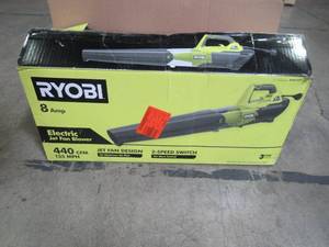 Ryobi 135 MPH 440 CFM 8 Amp Electric Jet Fan Blower RY421021