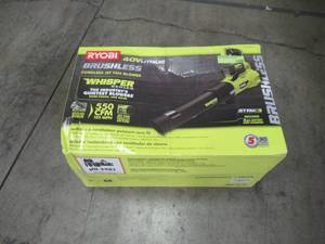Ryobi 125 MPH 550 CFM 40-Volt Lithium-Ion Brushless Cordless Jet Fan Leaf Blower (TOOL ONLY) RY40470VNM