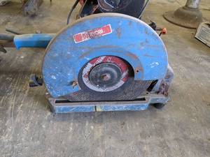 lot 26 image: Ryobi 14 Chop Saw