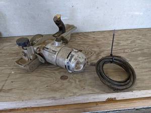 lot 79 image: Vintage Stanley Electric Planer Model GA-H257-A