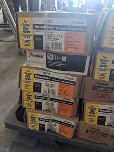 lot 153 image: (5) Cases of 2500 Each Paslode Roundrive 3 Nails for Clipped Head Nailers