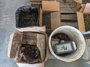 lot 163 image: (4) Boxes of Assorted Nails